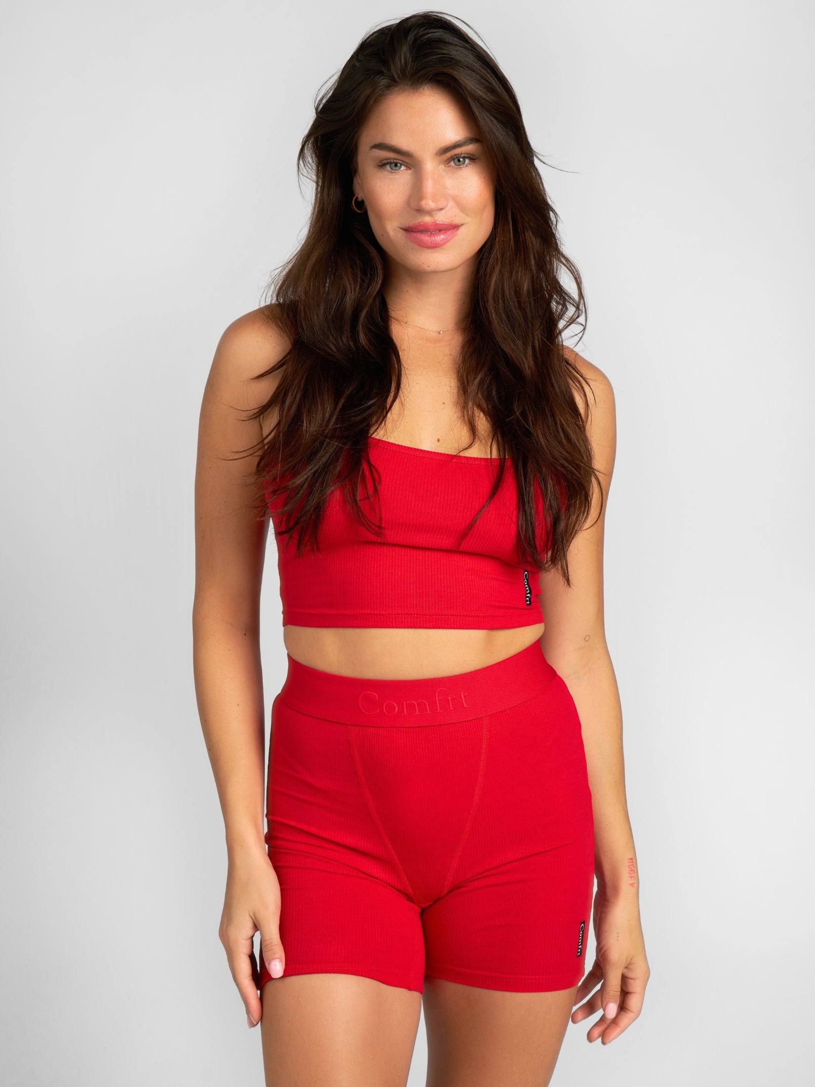 Rib Contour Crop Tank