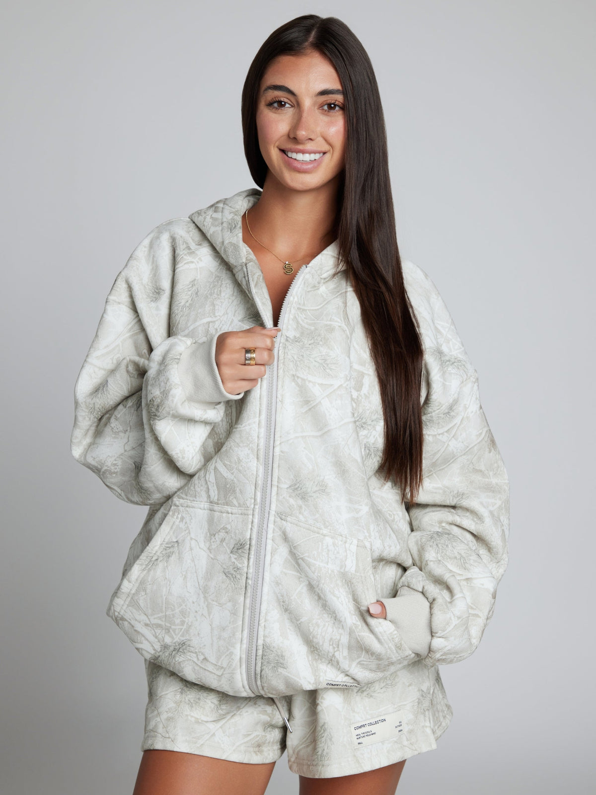 Camo Zip Hoodie - Pre-Order