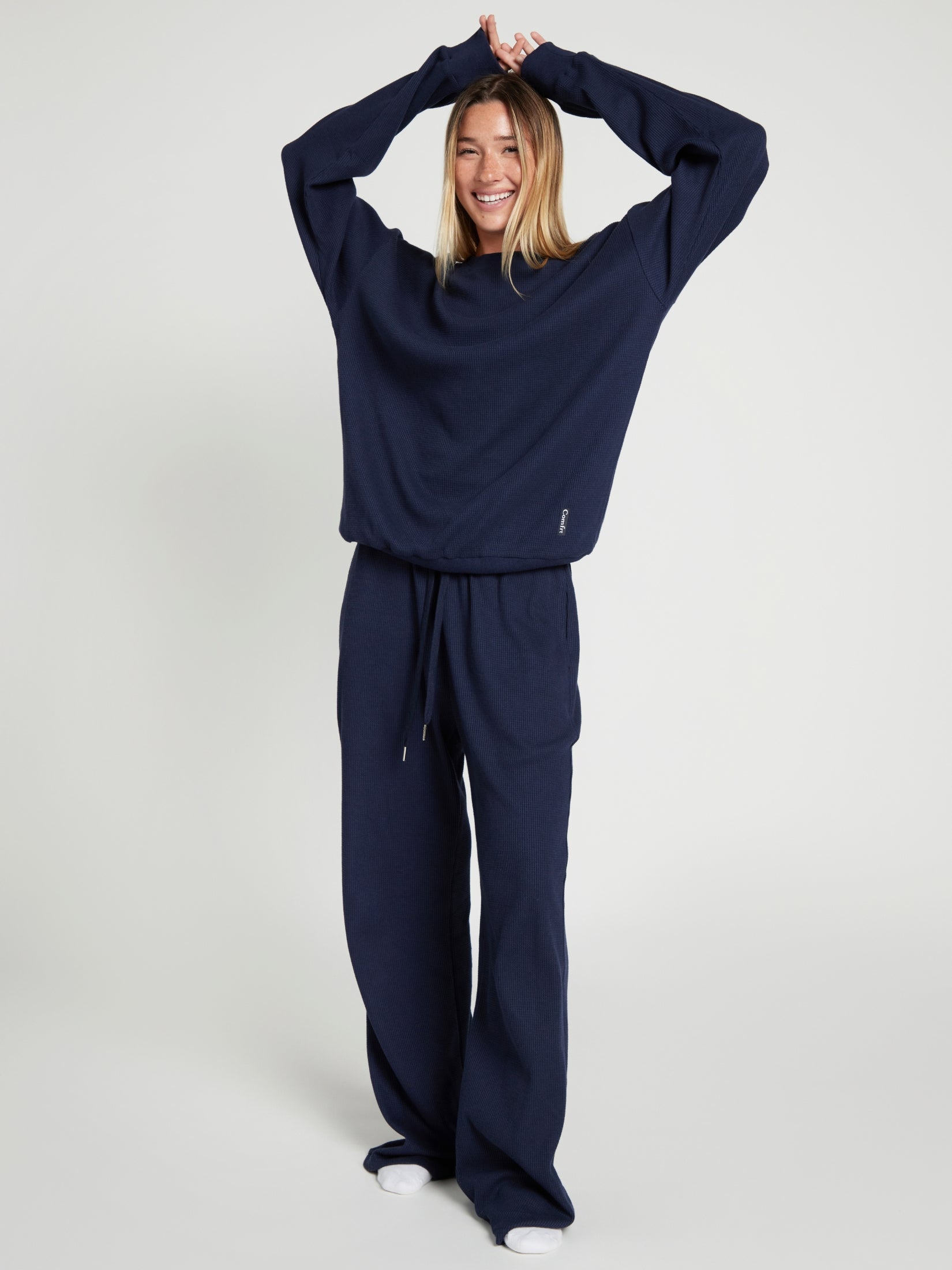 Waffle Lounge Relaxed Sweatpants - Pre-Order