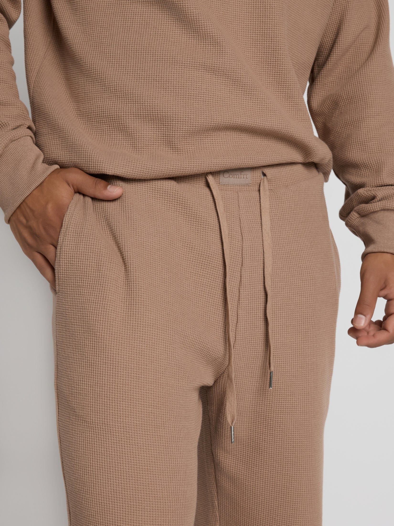 Waffle Lounge Relaxed Sweatpants