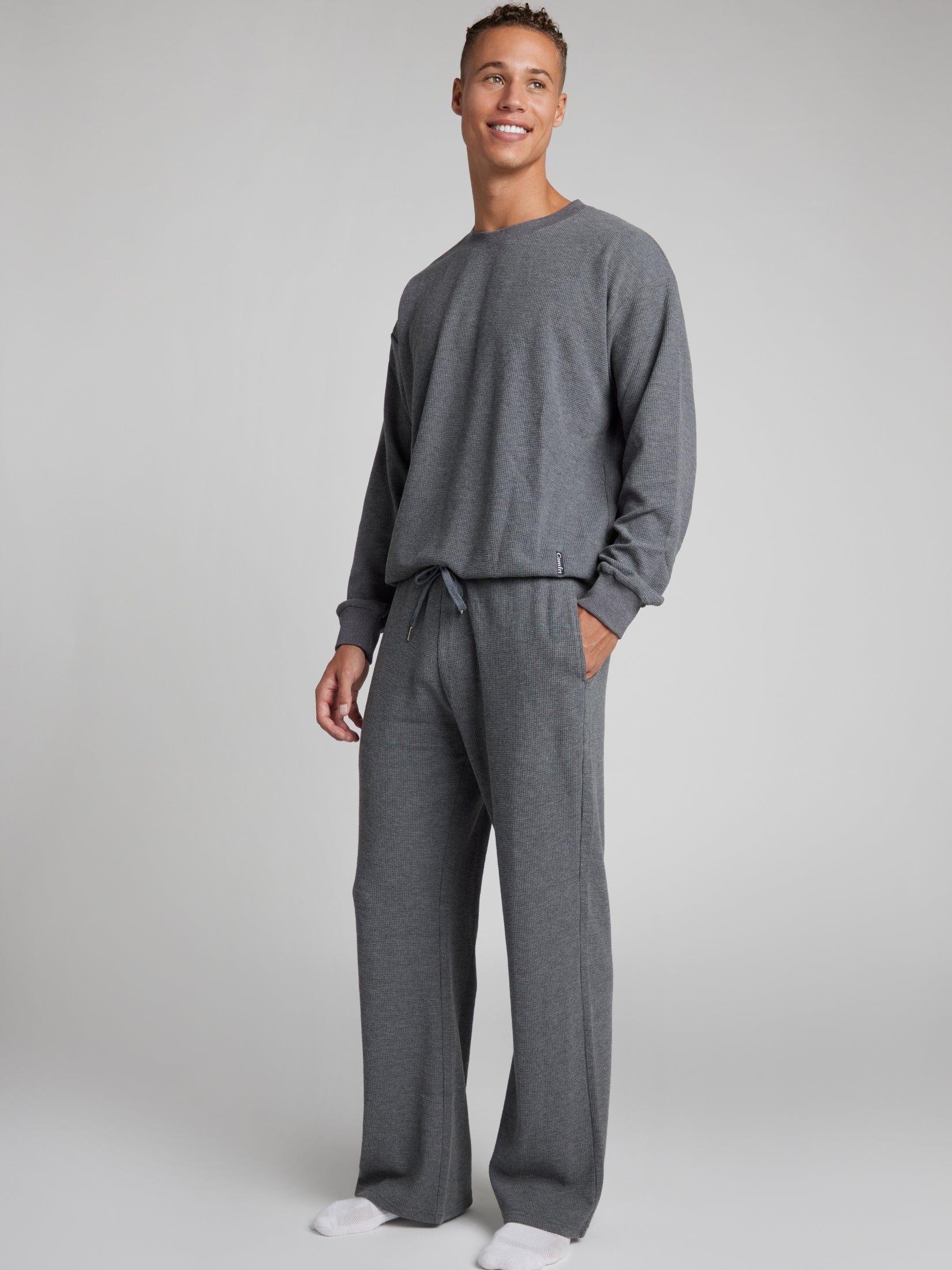 Waffle Lounge Relaxed Sweatpants