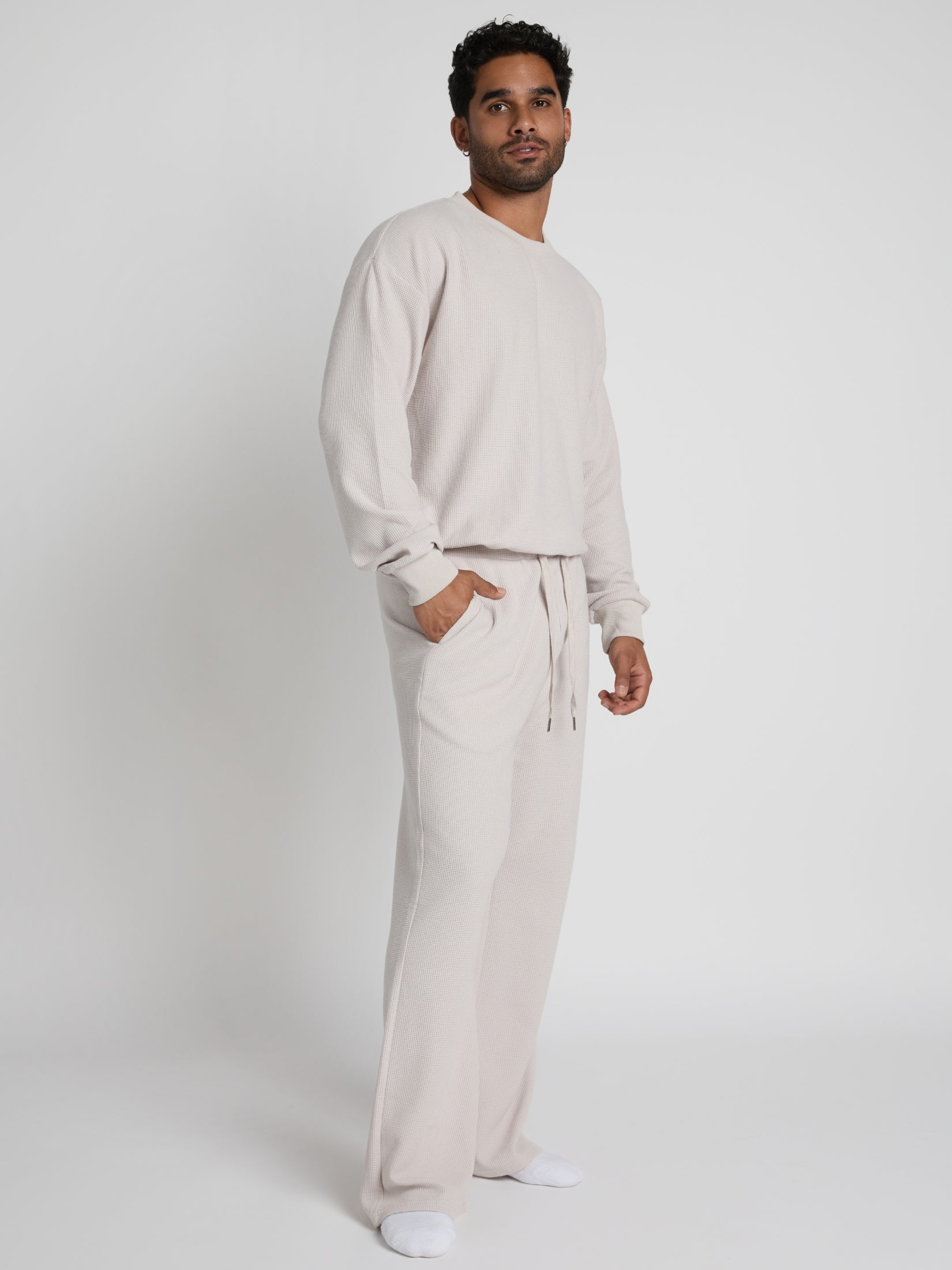 Waffle Lounge Relaxed Sweatpants