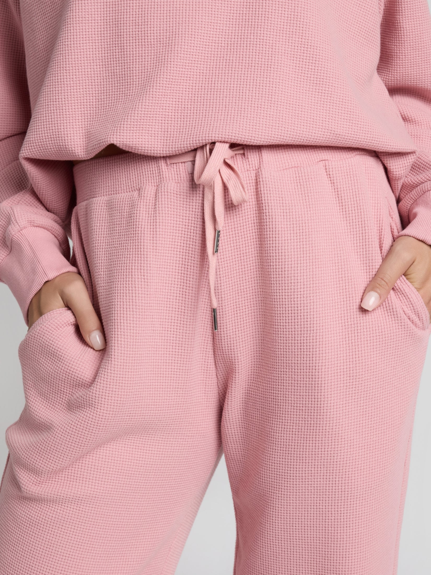 Waffle Lounge Relaxed Sweatpants