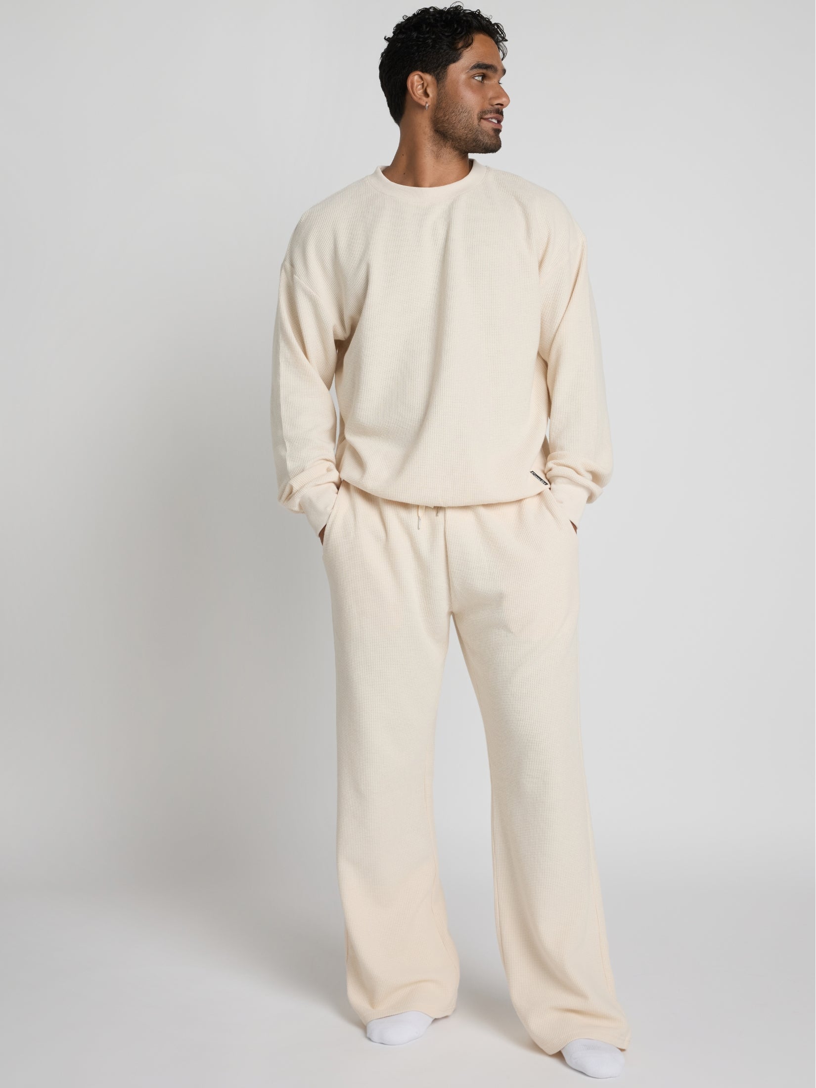 Waffle Lounge Relaxed Sweatpants