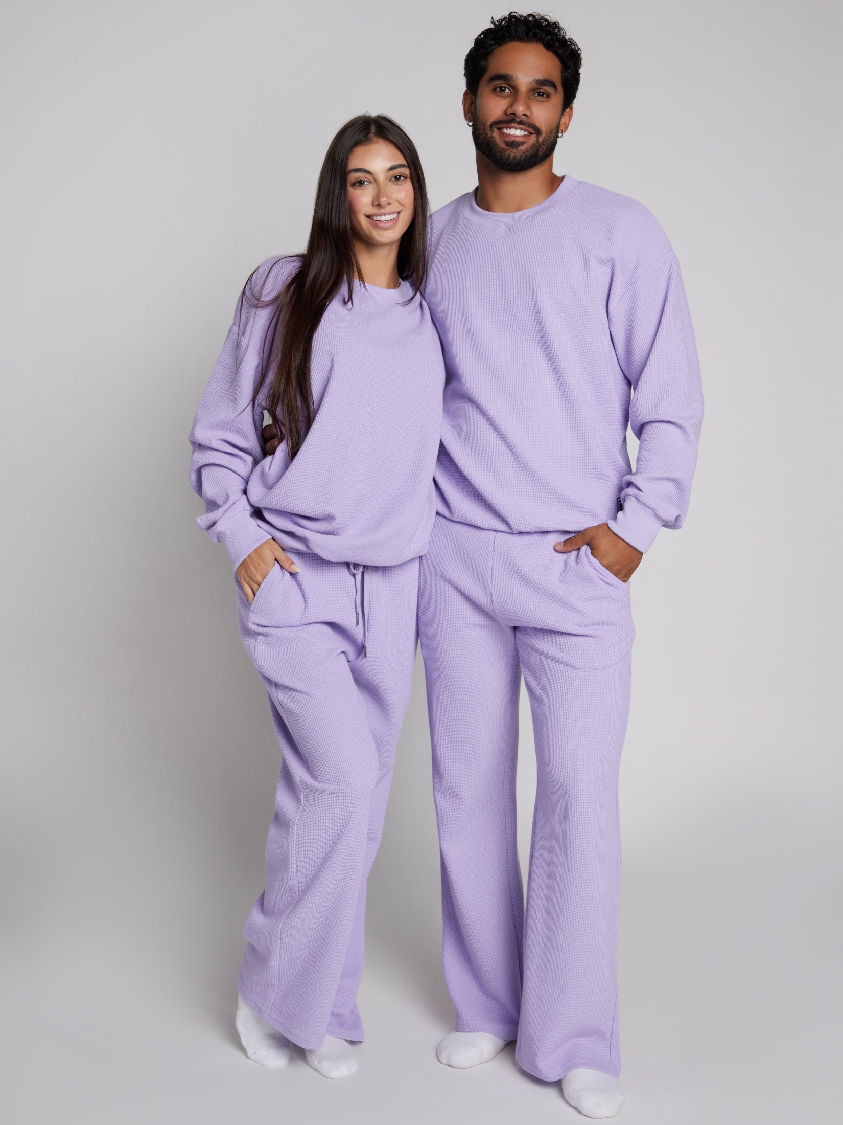 Waffle Lounge Relaxed Sweatpants