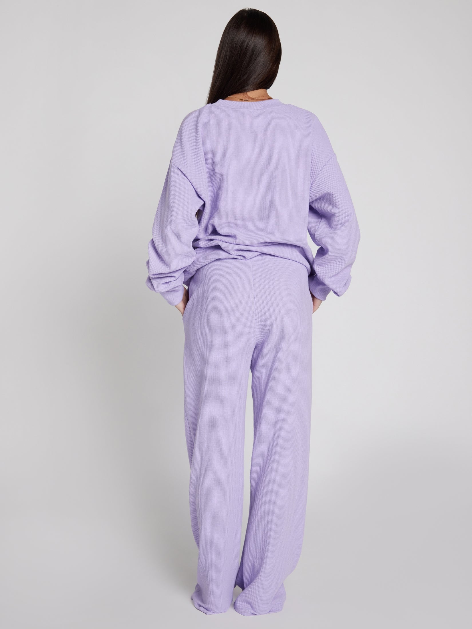 Waffle Lounge Relaxed Sweatpants