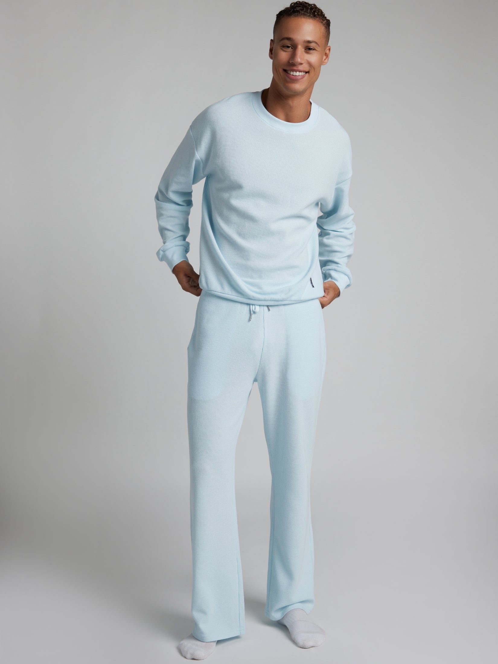 Waffle Lounge Relaxed Sweatpants