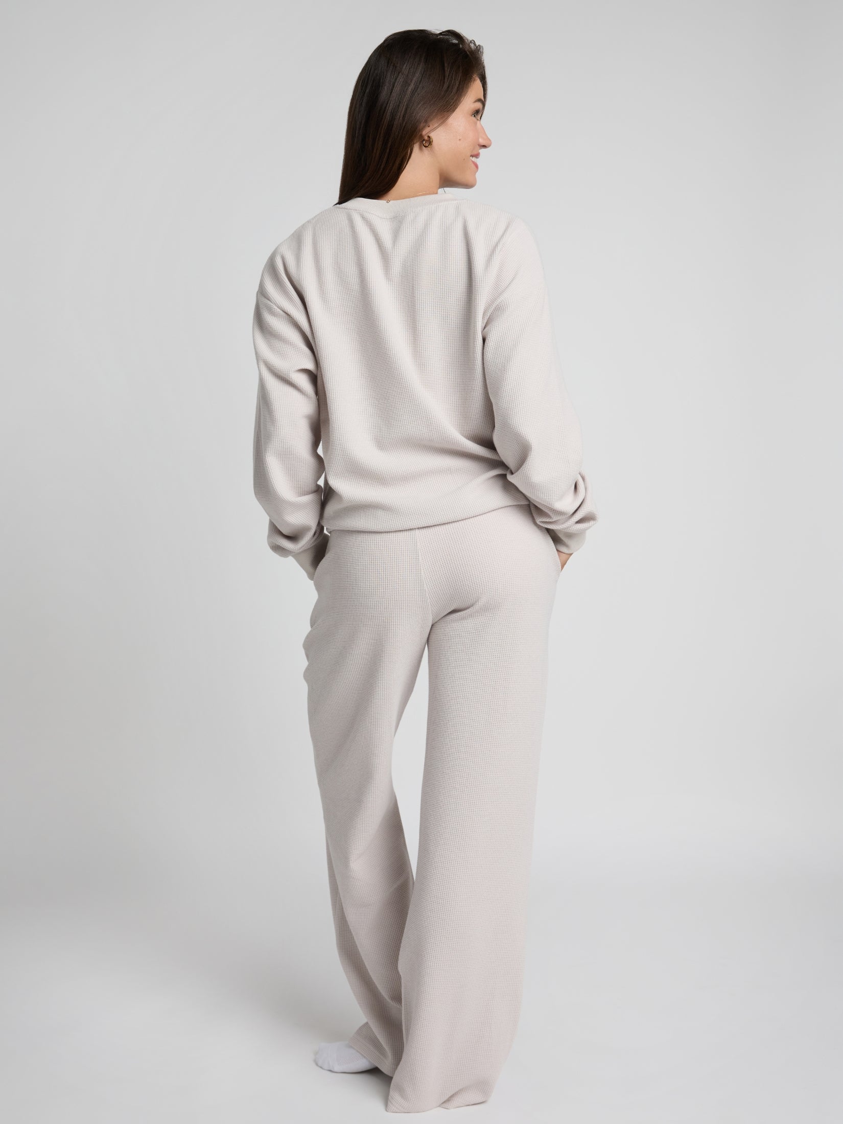 Waffle Lounge Relaxed Sweatpants