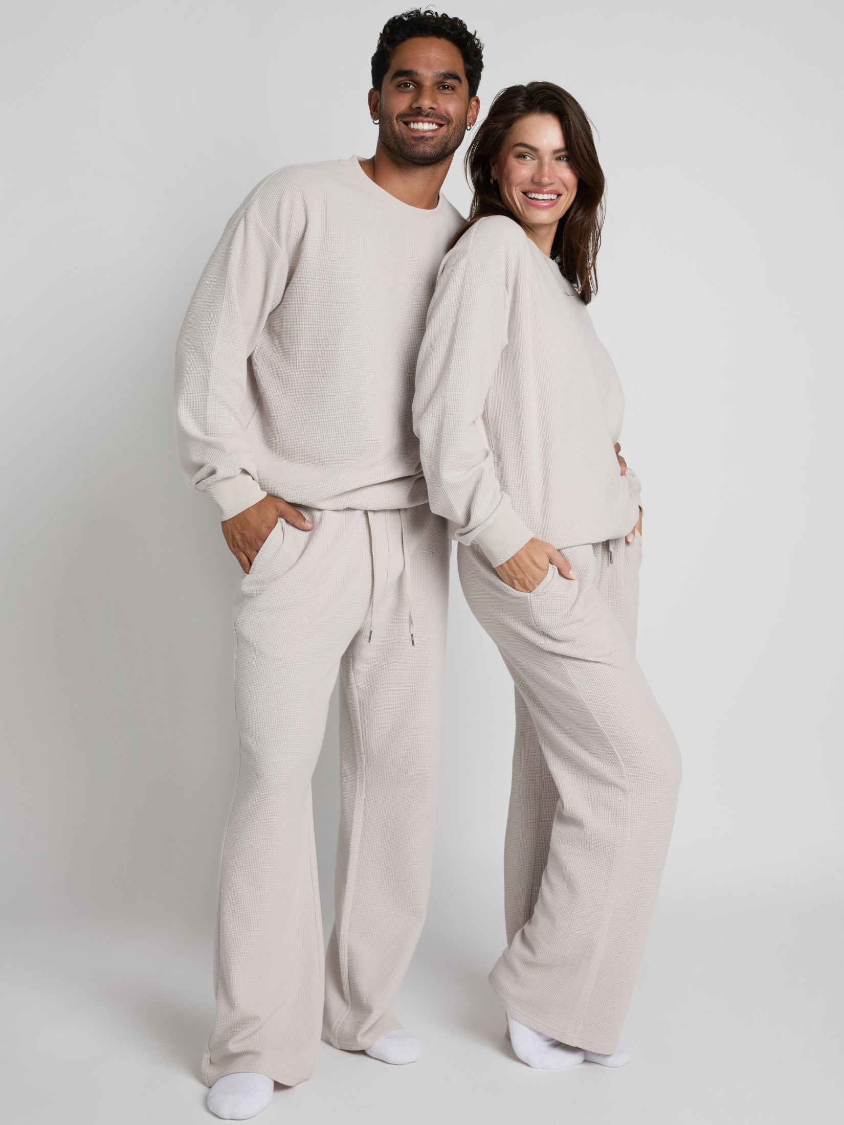Waffle Lounge Relaxed Sweatpants