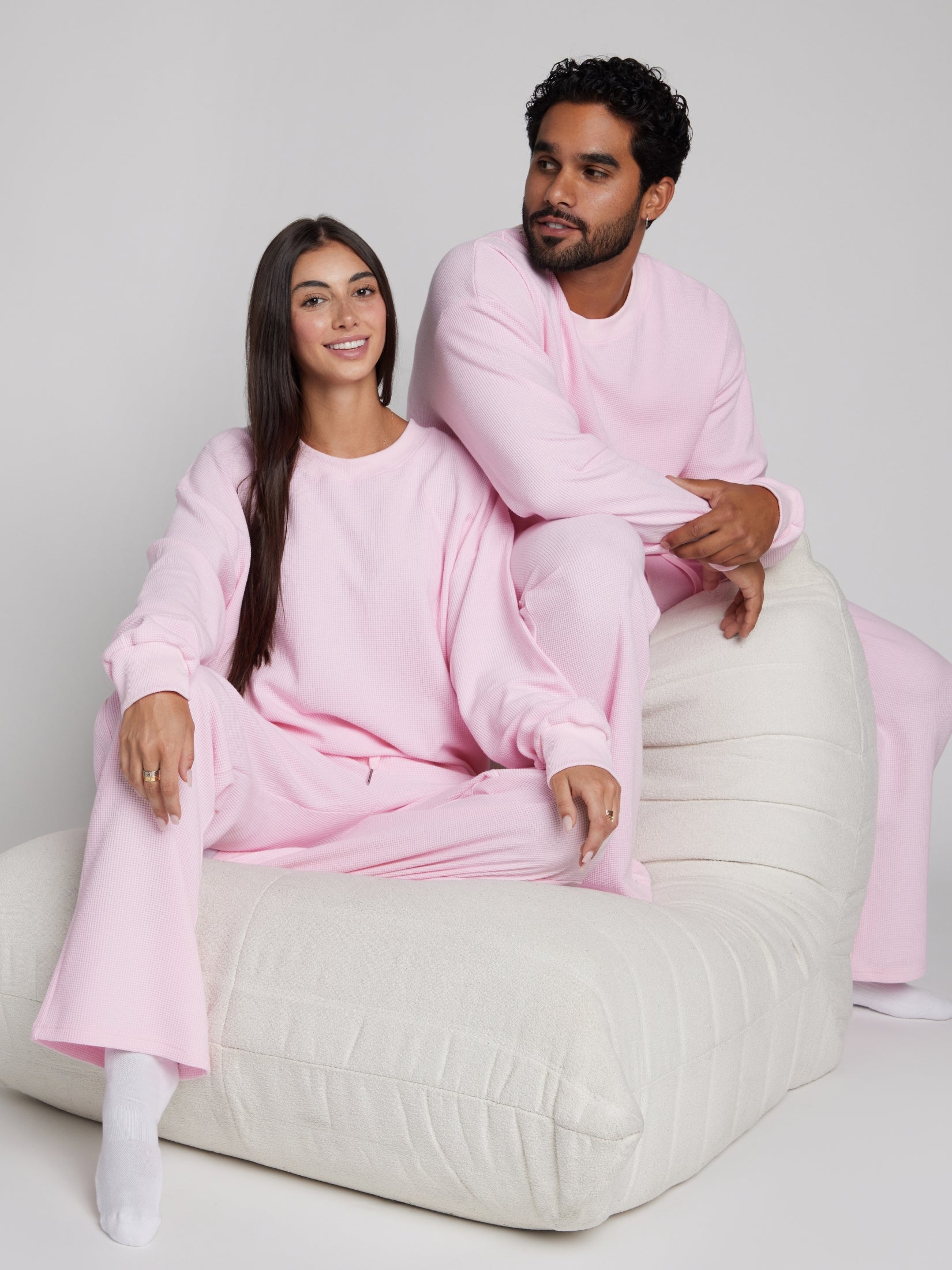 Waffle Lounge Relaxed Sweatpants